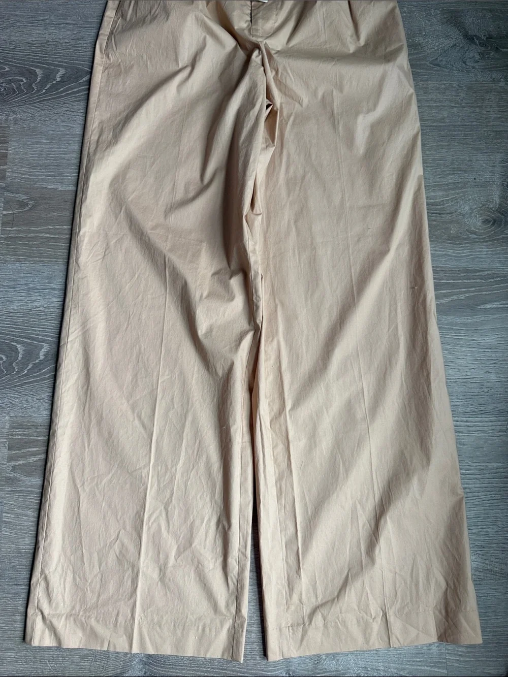 NEW 7 For All Mankind Pleated Poplin Trouser Pants 30